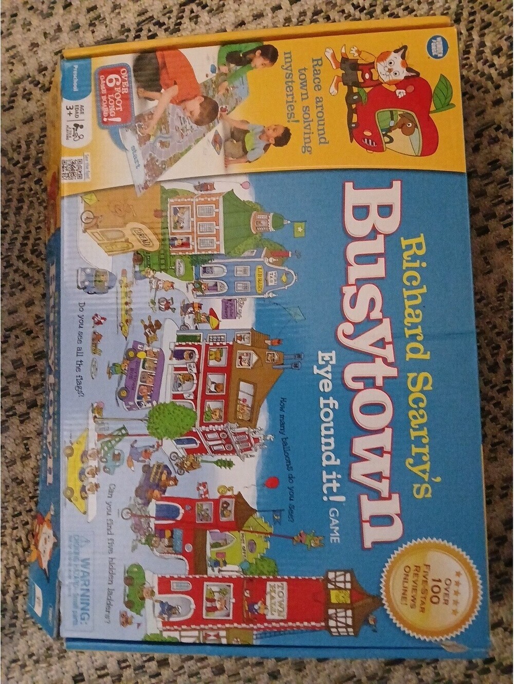 Richard Scarry's Busytown Eye Found It Game COMPLETE Wonder Forge 2012 Kids